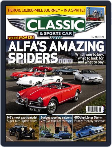 Classic & Sports Car April 7th, 2014 Digital Back Issue Cover