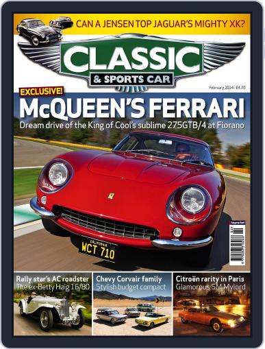 Classic & Sports Car January 2nd, 2014 Digital Back Issue Cover