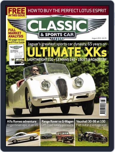 Classic & Sports Car July 8th, 2013 Digital Back Issue Cover