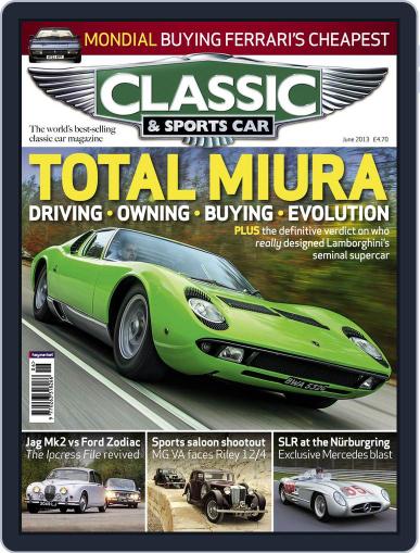 Classic & Sports Car May 7th, 2013 Digital Back Issue Cover