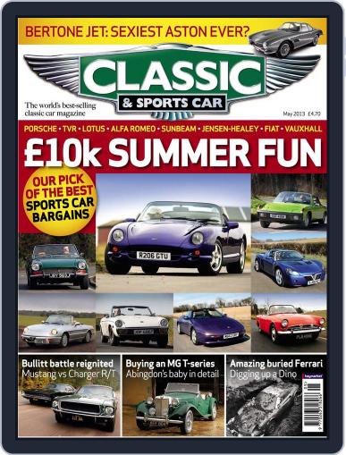 Classic & Sports Car April 8th, 2013 Digital Back Issue Cover