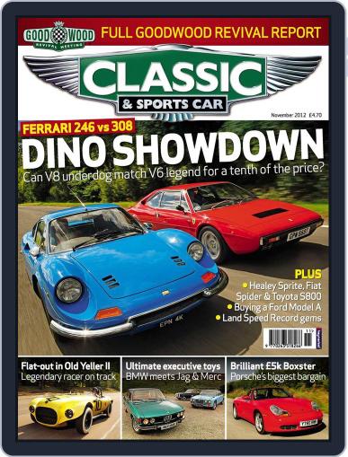 Classic & Sports Car October 22nd, 2012 Digital Back Issue Cover