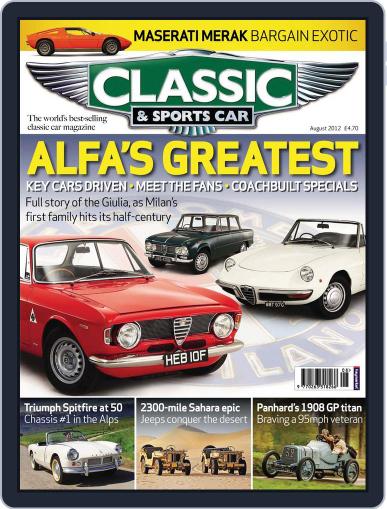 Classic & Sports Car July 10th, 2012 Digital Back Issue Cover