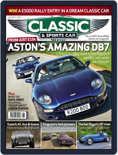 Classic & Sports Car May 8th, 2012 Digital Back Issue Cover