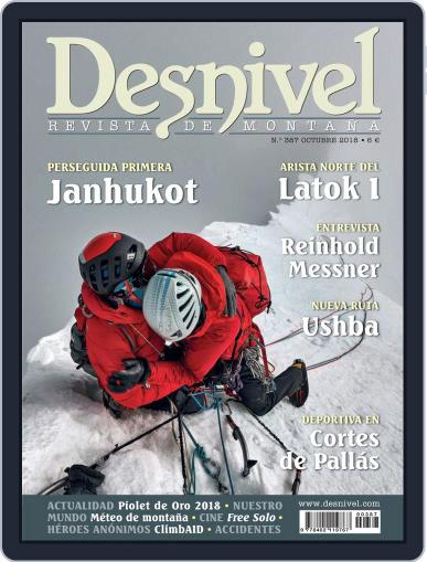 Desnivel October 1st, 2018 Digital Back Issue Cover