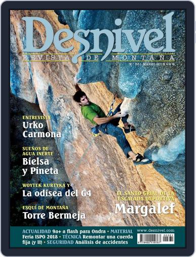 Desnivel March 1st, 2018 Digital Back Issue Cover