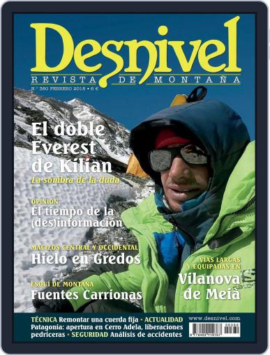 Desnivel February 1st, 2018 Digital Back Issue Cover