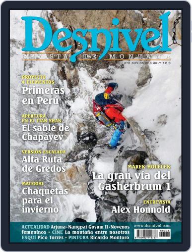 Desnivel November 1st, 2017 Digital Back Issue Cover