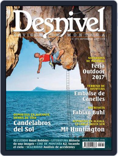 Desnivel August 1st, 2017 Digital Back Issue Cover