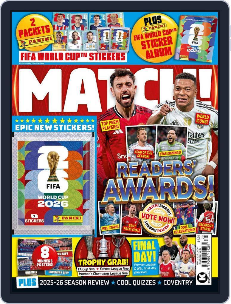 MATCH! (Digital) Subscription                    May 12th, 2026 Issue