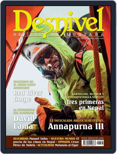 Desnivel February 1st, 2017 Digital Back Issue Cover