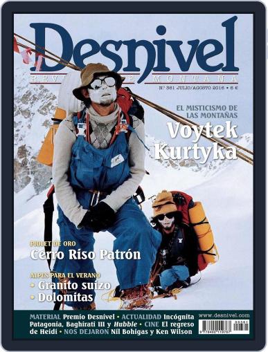 Desnivel July 2nd, 2016 Digital Back Issue Cover