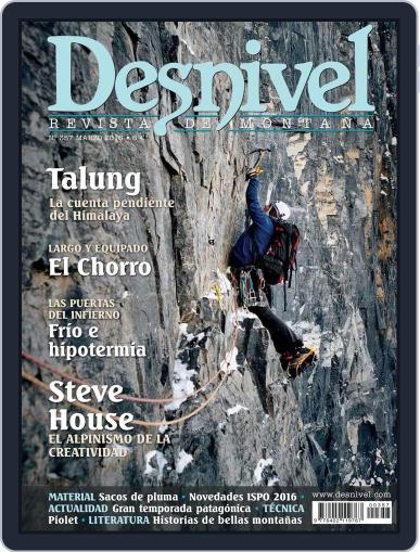 Desnivel March 2nd, 2016 Digital Back Issue Cover