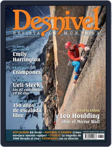 Desnivel October 1st, 2015 Digital Back Issue Cover