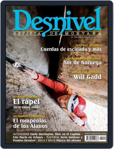 Desnivel September 2nd, 2015 Digital Back Issue Cover