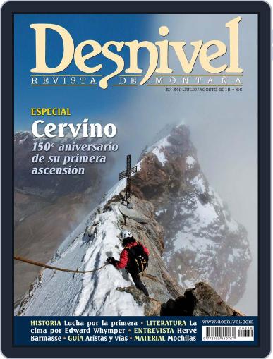 Desnivel July 9th, 2015 Digital Back Issue Cover