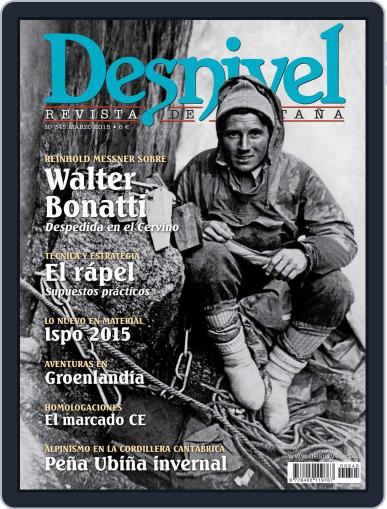 Desnivel March 3rd, 2015 Digital Back Issue Cover