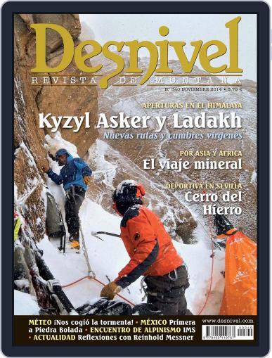 Desnivel November 4th, 2014 Digital Back Issue Cover