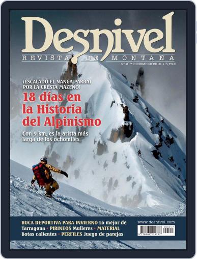Desnivel November 23rd, 2012 Digital Back Issue Cover
