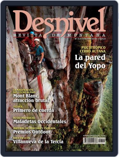 Desnivel September 26th, 2012 Digital Back Issue Cover