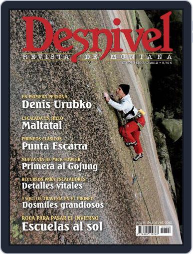Desnivel January 25th, 2012 Digital Back Issue Cover