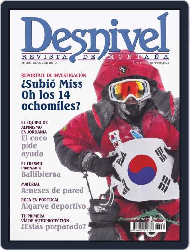 Desnivel September 27th, 2010 Digital Back Issue Cover