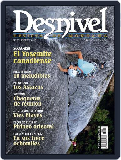 Desnivel January 29th, 2010 Digital Back Issue Cover