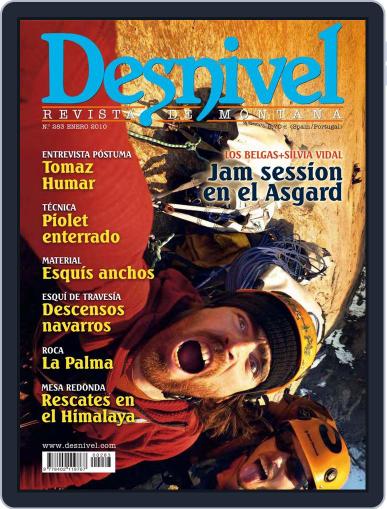Desnivel December 31st, 2009 Digital Back Issue Cover