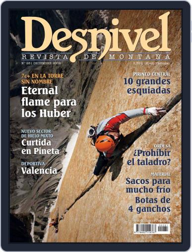 Desnivel November 30th, 2009 Digital Back Issue Cover