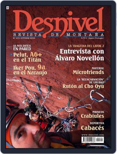 Desnivel October 1st, 2009 Digital Back Issue Cover