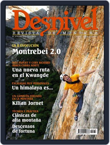 Desnivel August 31st, 2009 Digital Back Issue Cover