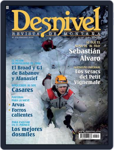 Desnivel January 30th, 2009 Digital Back Issue Cover