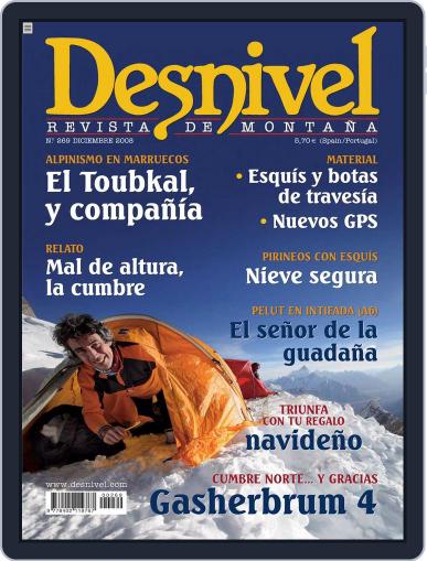Desnivel December 1st, 2008 Digital Back Issue Cover