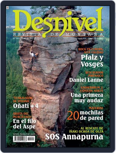 Desnivel July 2nd, 2008 Digital Back Issue Cover