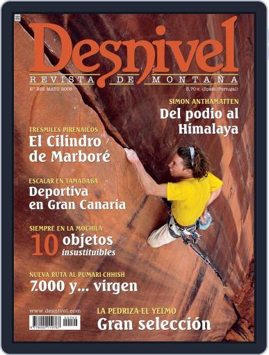 Desnivel April 23rd, 2008 Digital Back Issue Cover