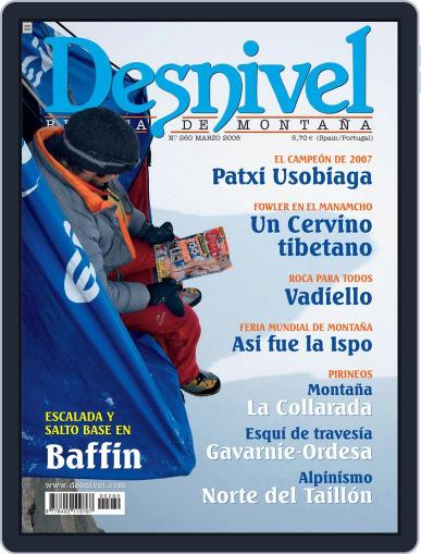 Desnivel February 25th, 2008 Digital Back Issue Cover