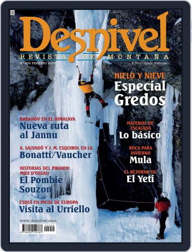 Desnivel January 31st, 2008 Digital Back Issue Cover