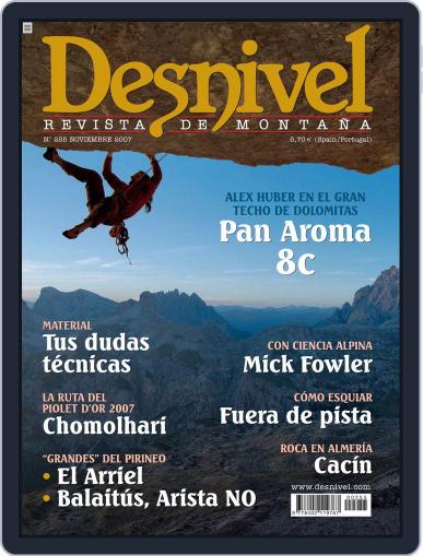 Desnivel November 5th, 2007 Digital Back Issue Cover