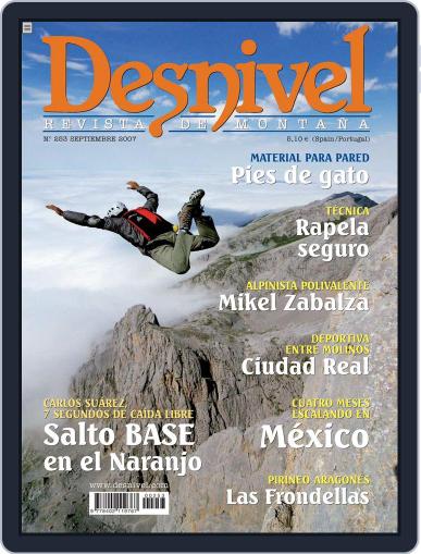 Desnivel August 23rd, 2007 Digital Back Issue Cover
