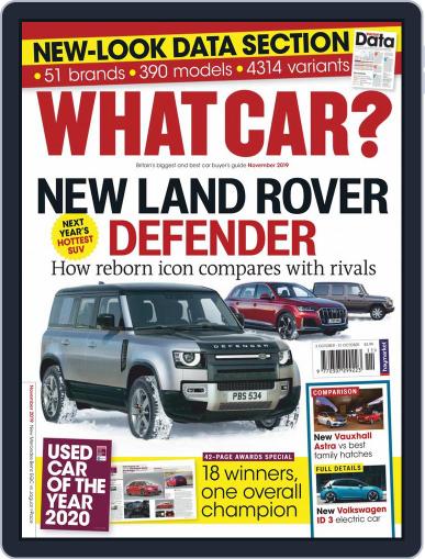 What Car? November 1st, 2019 Digital Back Issue Cover