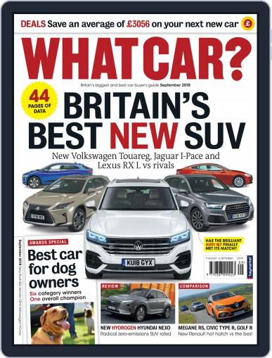 What Car? September 1st, 2018 Digital Back Issue Cover