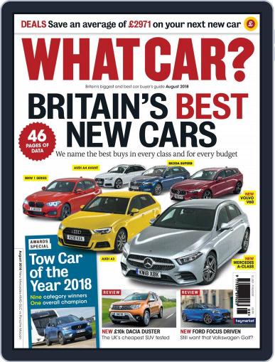 What Car? August 1st, 2018 Digital Back Issue Cover