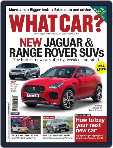 What Car? September 1st, 2017 Digital Back Issue Cover