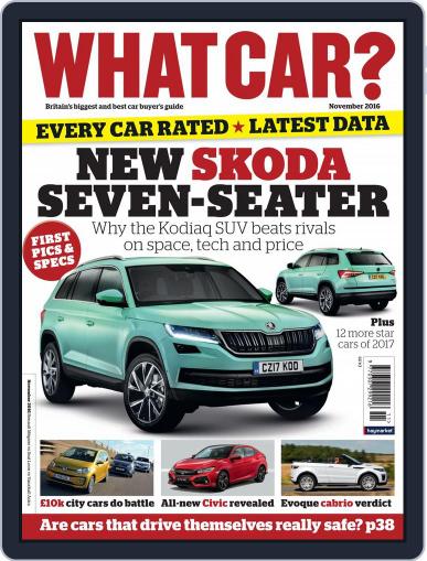 What Car? November 1st, 2016 Digital Back Issue Cover