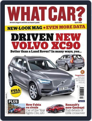 What Car? March 4th, 2015 Digital Back Issue Cover
