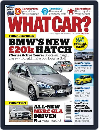 What Car? March 11th, 2014 Digital Back Issue Cover