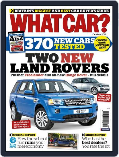 What Car? August 28th, 2012 Digital Back Issue Cover