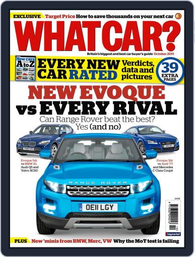 What Car? August 25th, 2011 Digital Back Issue Cover