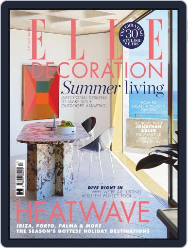 Elle Decoration UK July 1st, 2019 Digital Back Issue Cover