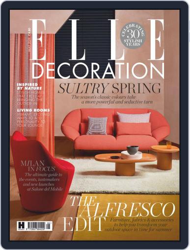 Elle Decoration UK May 1st, 2019 Digital Back Issue Cover